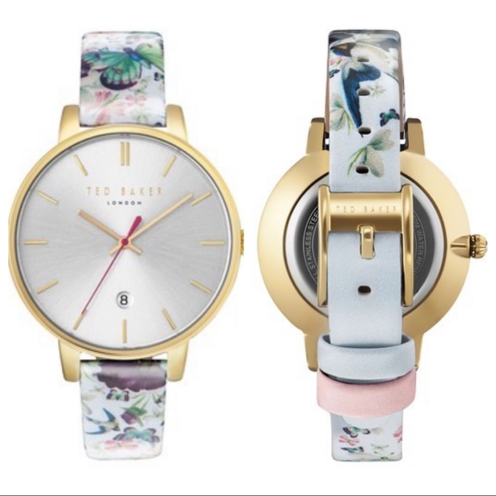 Ted Baker London Women's 2 in 1 Leather Strap Watch. - Picture 2 of 8